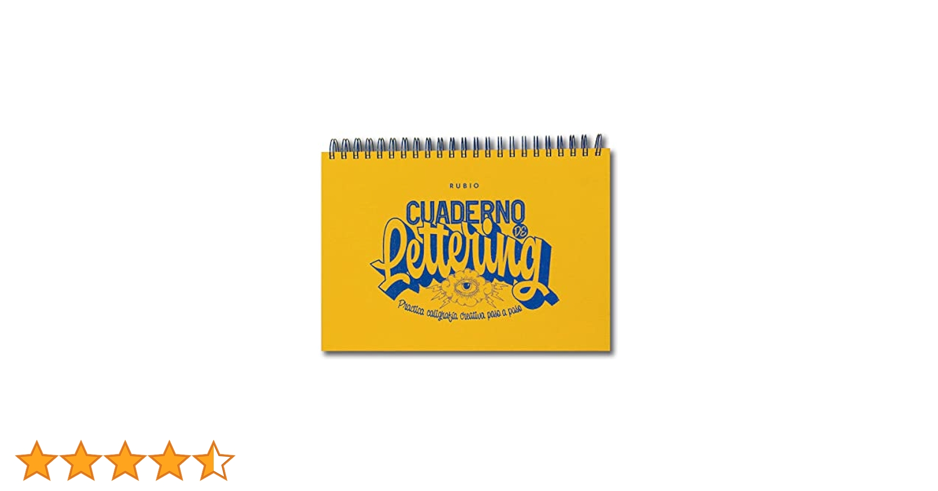 カリグラフィーブック、RUBIO CUADERNO DE LETTERING CUADERNO DE LETTERING PRACTICA CALIGRAFIA CURIOOS PASO A
